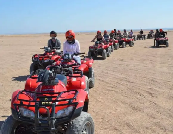 3 Hours Hurghada Desert Safari: Quad Biking & Camel Ride