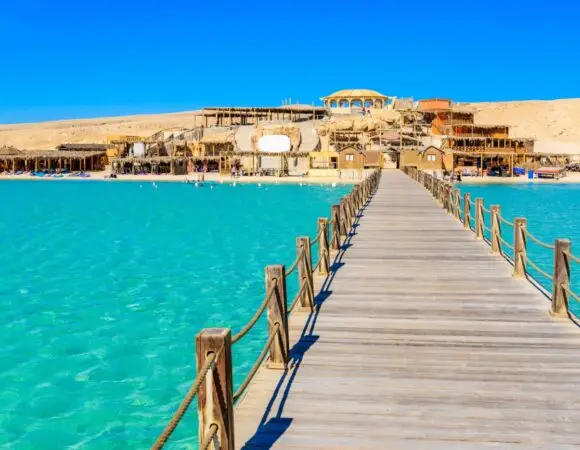 Hurghada: Orange Bay Island with Snorkeling