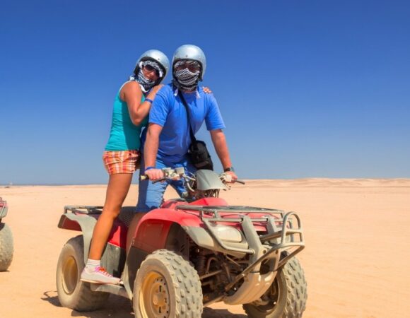 3 Hours Hurghada Desert Safari: Quad Biking & Camel Ride