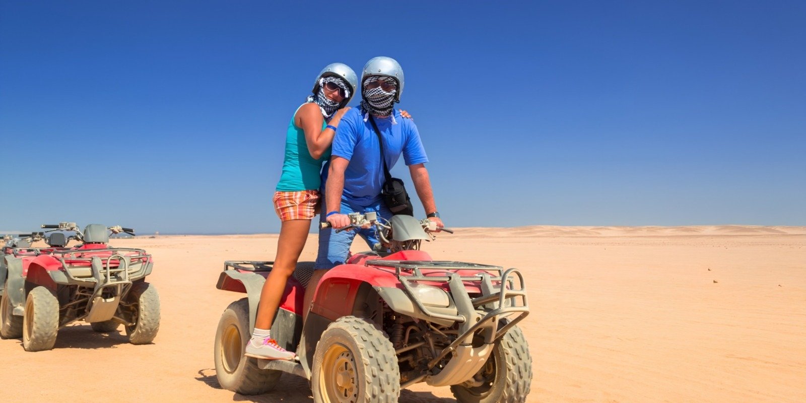 3 Hours Hurghada Desert Safari: Quad Biking & Camel Ride