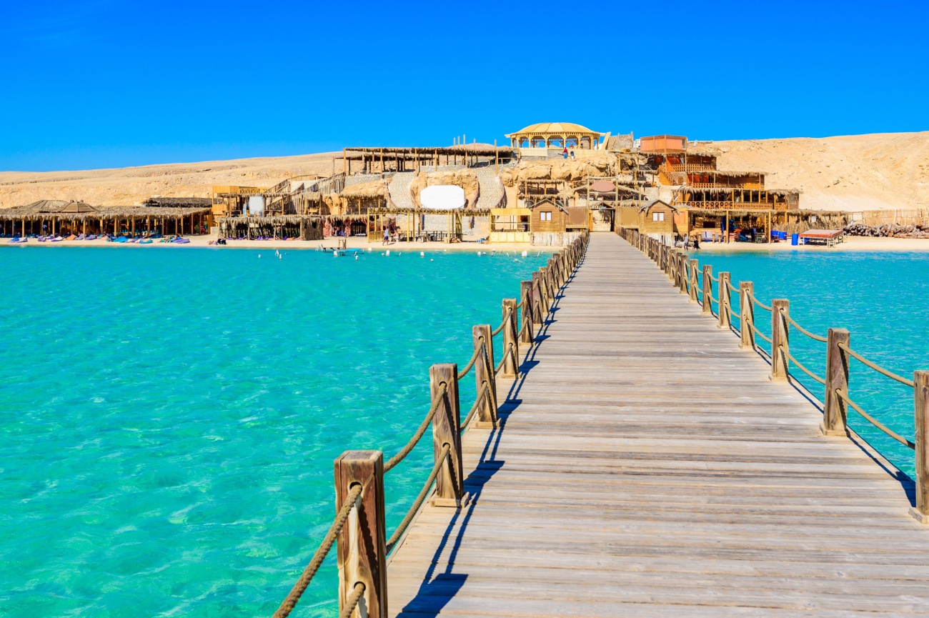 Hurghada: Orange Bay Island with Snorkeling