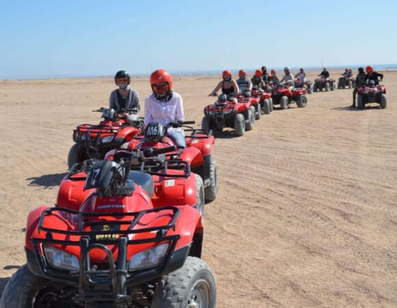 3 Hours Hurghada Desert Safari: Quad Biking & Camel Ride