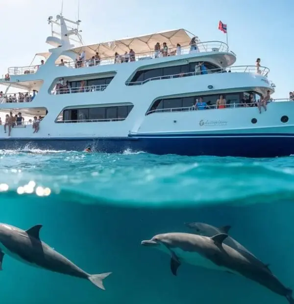 Hurghada: Dolphin House with Snorkeling & Lunch